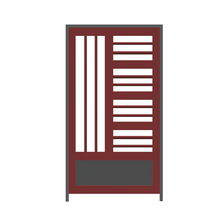 Cargar imagen en el visor de la galería, Puerta de metal Contemporáneo | Soldura