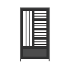 Cargar imagen en el visor de la galería, Puerta de metal Contemporáneo | Soldura