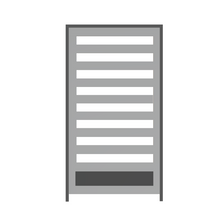 Cargar imagen en el visor de la galería, Puerta de metal Xebra | Soldura