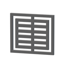 Cargar imagen en el visor de la galería, Ventana de metal spided | Soldura