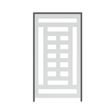 Cargar imagen en el visor de la galería, Puerta de metal cangrejo | Soldura