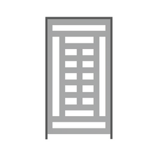 Cargar imagen en el visor de la galería, Puerta de metal cangrejo | Soldura