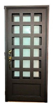 Cargar imagen en el visor de la galería, Puerta de metal Cuadritos | Soldura