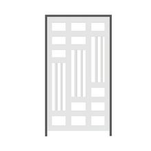 Cargar imagen en el visor de la galería, Puerta de metal Mosaico | Soldura