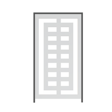 Cargar imagen en el visor de la galería, Puerta de metal Spided | Soldura