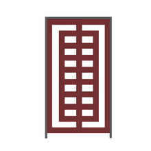 Cargar imagen en el visor de la galería, Puerta de metal Spided | Soldura