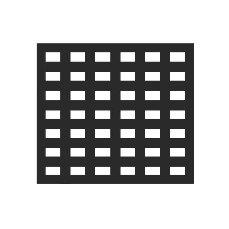 Ventana de metal cuadritos  | Soldura